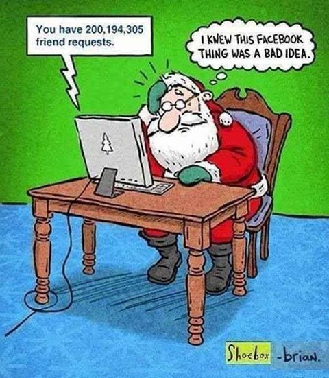 Santa Facebook